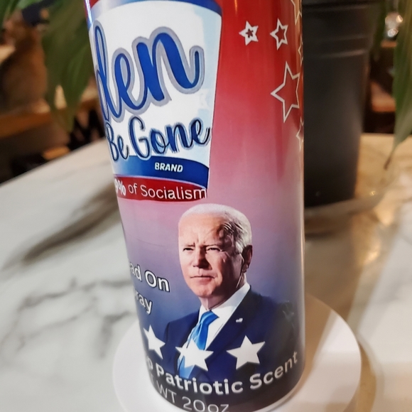 Biden Be Gone Spray Funny 20oz Tumbler with duo lids 🎉sale - Picture 8 of 14